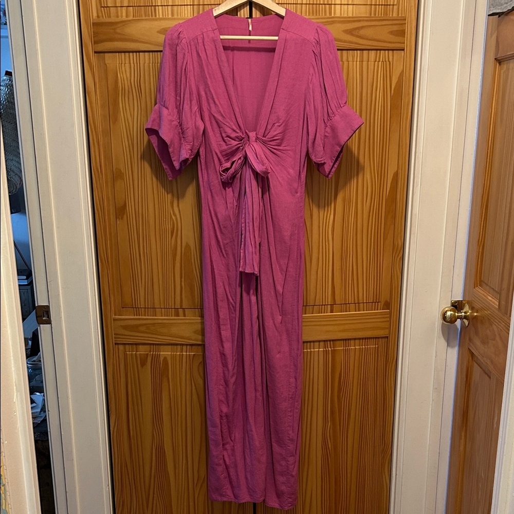 Free People Vintage Summer Midi Dress - Picture 2 of 8